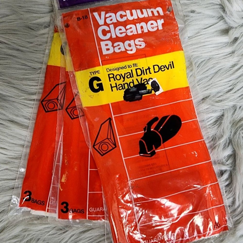 Rug Doctor Royal Dirt Devil Hand Vac Type G B-18 Lot of‎ 3 Pack